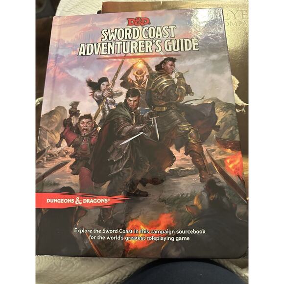 D D Sword Coast Adventure Guide - Hard Cover Dungeons & Dragons - Picture 1 of 11